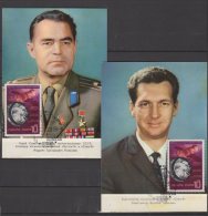 Russie - Lot De 15 Cartes De Cosmonautes Russes Avec Timbres Et Cachets Commémoratifes - Russie & URSS