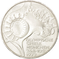 Monnaie, République Fédérale Allemande, 10 Mark, 1972, Munich, SPL, Argent - Other & Unclassified