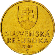 Monnaie, Slovaquie, 10 Koruna, 2003, SPL, Aluminum-Bronze, KM:11 - Slowakije