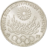 Monnaie, République Fédérale Allemande, 10 Mark, 1972, Karlsruhe, SPL - Other & Unclassified