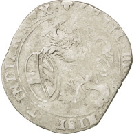 Monnaie, Pays-Bas Espagnols, BRABANT, Escalin, 1623, Brabant, B+, Argent - Other & Unclassified