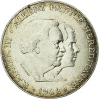 Monnaie, Monaco, 100 Francs, 1982, SUP, Argent, KM:E75, Gadoury:163 - 1960-2001 Nouveaux Francs