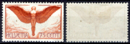 Svizzera-248 - 1924 - Unificato: N. A11a (+) MLH - Privo Di Difetti Occulti. - Unused Stamps