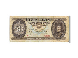 Billet, Hongrie, 50 Forint, 1989, KM:170h, TTB - Ungarn