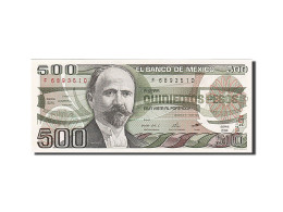Billet, Mexique, 500 Pesos, 1984, 1984-08-07, SPL - Mexique