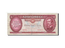 Billet, Hongrie, 100 Forint, 1989, 1989-01-10, B+ - Hongarije