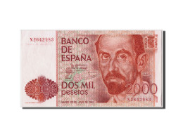 Billet, Espagne, 2000 Pesetas, 1980, 1980-07-22, SPL - [ 4] 1975-…: Juan Carlos I.