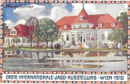 WIEN Carte Illustrée Erste Internationale Ausstellung 1910 - Sonstige & Ohne Zuordnung