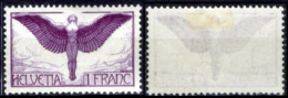 Svizzera-255 - 1924 - Unificato: N. A12a (+) MLH - Privo Di Difetti Occulti. - Unused Stamps