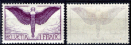 Svizzera-256 - 1924 - Unificato: N. A12a (+) MLH - Privo Di Difetti Occulti. - Ungebraucht
