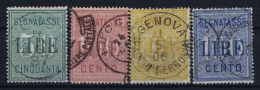 Italia:  Segnatasse Nr 2 + 5 Used - Segnatasse