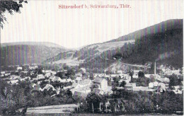 SITZENDORF Bei Schwarzburg Thüringen Panorama Vogelschau 1909 TOP-Erhaltung Ungelaufen Verlag: Aug Heinecke Rudolstadt - Rudolstadt