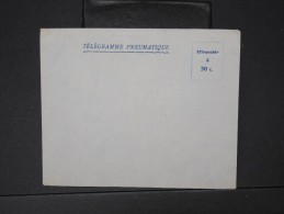 FRANCE- Enveloppe Télégramme Pneumatique Non Voyagé    A Voir Lot P4915 - Telegraaf-en Telefoonzegels
