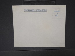 FRANCE- Enveloppe Télégramme Pneumatique Non Voyagé    A Voir Lot P4916 - Telegraph And Telephone