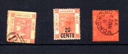 Reine Victoria, 6 Ø (sans Filigranne  No Wmk ), Cote 450 €, - Used Stamps