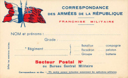 Militaria - Guerre 1914-18 - Franchise Militaire - Bon état - War 1914-18