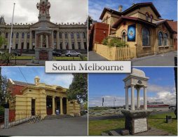 Australian Cities - Melbourne - South Melbourne - War Memorials, Library Etc - Melbourne