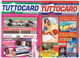 TUTTOCARD MANIA  - MENSILE SU CARTE TELEFONICHE E ALTRE COLLEZIONI - EDIZIONI  EPIERRE (LEGGERE DESCRIZIONE) - Libros & Cds