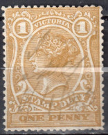 Victoria - Australia 1879/84 - Queen Victoria - Postal Fiscal Stamp - Mi 15 - Used - Oblitérés