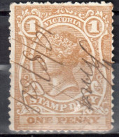 Victoria - Australia 1879/84 - Queen Victoria - Postal Fiscal Stamp - Mi 15 - Used - Usati