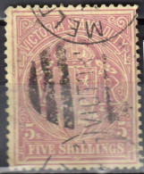 Victoria - Australia 1879/84 - Postal Fiscal Stamp - Mi 23 - Used - Usati