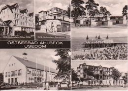 AK Usedom - Ostseebad Ahlbeck - Mehrbildkarte (14975) - Usedom