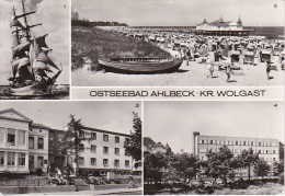 AK Ostseebad Ahlbeck Kr. Wolgast - Mehrbildkarte (14977) - Usedom