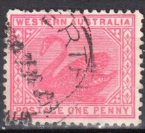 Western Australia 1905/1912 - Swan - Mi 62A - Perf 12½  - Used - Gebraucht