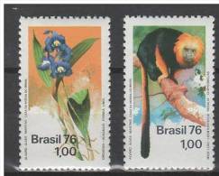 Brazil 1976. Animals / Monkeys Set MNH (**) - Nuovi