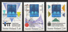 Finnland 1992. Technology, Holographs 3v . Pf.** - Neufs