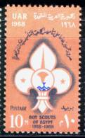 EGYPT / 1968 / SCOUT / BOY SCOUTS / MNH /VF - Unused Stamps