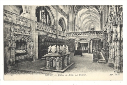 Cp, 01, Bourg, Eglise De Brou, Le Choeur - Eglise De Brou