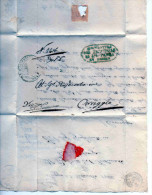 ANTICO PIEGO POSTALE--27-9-1855-DUCATO DI REGGIO E MODENASPEDITO A CORREGGIO - Modène