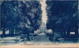 ORMESSON - Le Château Et L'Avenue - Ormesson Sur Marne