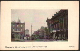 DB4242 - WESTGATE WAKEFIELD - SHEWING CORN EXCHANGE W/ VINTAGE CARS - Andere & Zonder Classificatie