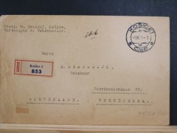 51/320    LETTRE 1934  POUR  HOLLANDE - Covers & Documents