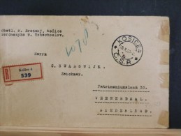 51/321    LETTRE 1934  POUR  HOLLANDE - Storia Postale