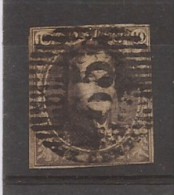 N°6 , 10c Brun  Distribution 65 Warnant-Dreye - 1851-1857 Médaillons (6/8)