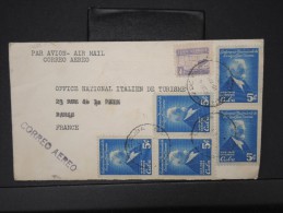 CUBA-Enveloppe De Santiago De Cuba Pour Paris En 1951  Aff Plaisant   A Voir Lot P4952 - Storia Postale