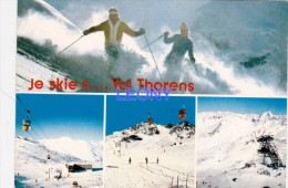 CPM De VAL THORENS    (73) - Je SKIE à .... VAL THORENS - Vues Diverses - - Val Thorens