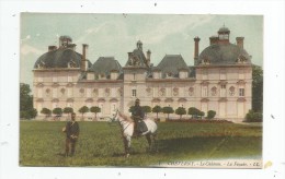 Cp , Sport , Chasse à Courre , CHEVERNY , Le Château , La Façade , écrite , LOIR ET CHER - Jagd