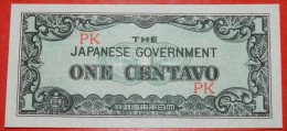 * JAPAN OCCUPATION: PHILIPPINES★ 1 CENTAVO (1942) UNC CRISP LOW START★NO RESERVE! - Filippine