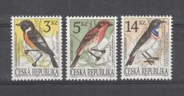 Tschechische Republik 1994 MI. 49 - 51 3 + 5 + 14 Kc. Postfr. Vögel - Unused Stamps