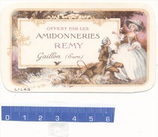 Carte Parfumée - Amidonneries Rémy , Lilas - Vintage (until 1960)