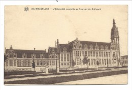 CPA - BRUSSEL - BRUXELLES - Université Nouvelle Au Quartier Du Solbosch  // - Educazione, Scuole E Università