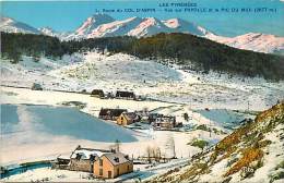 Hautes Pyrenees -ref A714- Route Du Col D Aspin -vue Sur Payolle Et Pic Du Midi  -carte Bon Etat  - - Altri & Non Classificati
