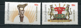 (cl 15 - P28)   Bophuthatswana** N° 19/20 (ref. Michel Au Dos)  - Léopard - - Unused Stamps