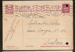 Portugal & Bilhete Postal, Farmácia Parente, Lamego, Porto 1954 (212) - Cartas & Documentos