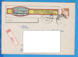 COMMERCIALS COVER FACTORY CALOR GAS STAMPS ON  COVER, 1983, ROMANIA - Lettres & Documents