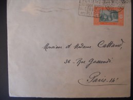 Senegal Lettre De 1935 Pour Paris - Briefe U. Dokumente